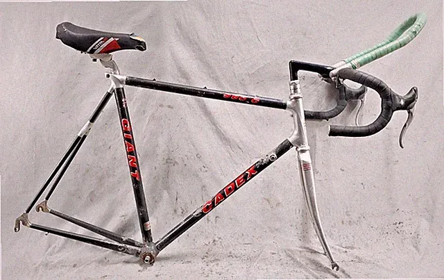 1992 Giant Cadex 980C Carbon Racing Road Bike Frame Set Large For Parts or Arts~