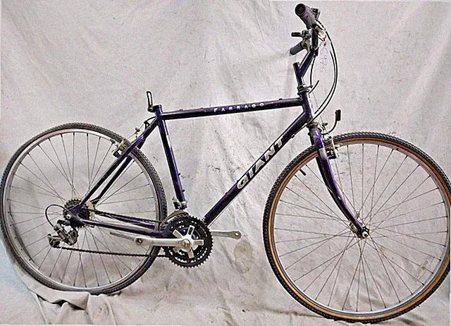 1996 Giant Farrago Hybrid Bike 19" Large Chromoly Steel Triple SIS USA Shipper
