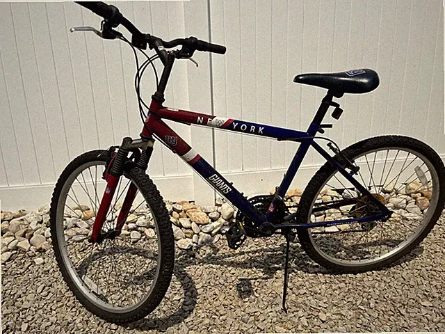 Falcon ZOOM NY Giants Custom Multi-speed Bike - 25 in