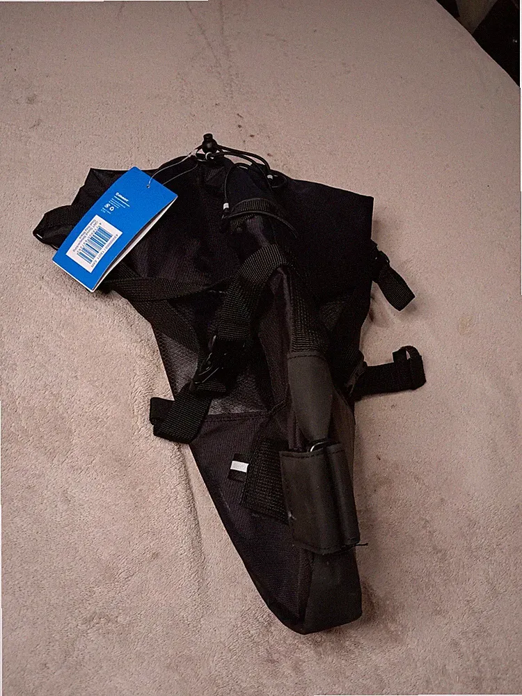 Giant Bicycle Brand Scout Saddle Bag Medium 9L Black for Bikepacking
