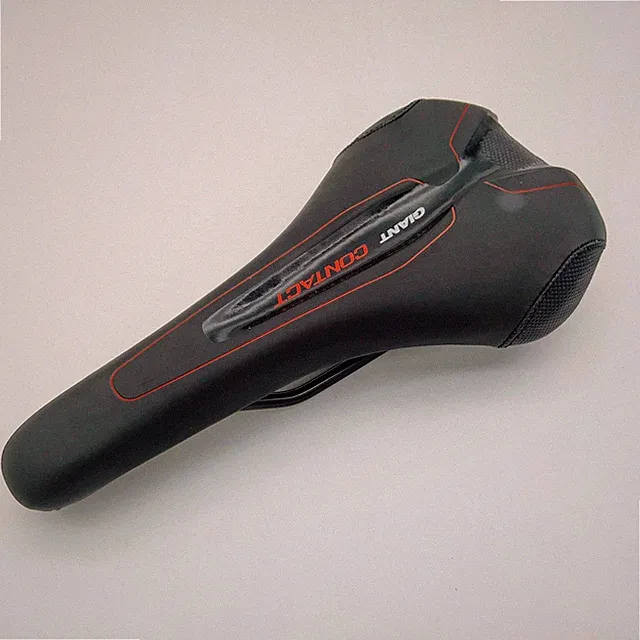 Giant-Contact Forward Bike Cycling Seat Saddle 260 X 135mm Black/Red