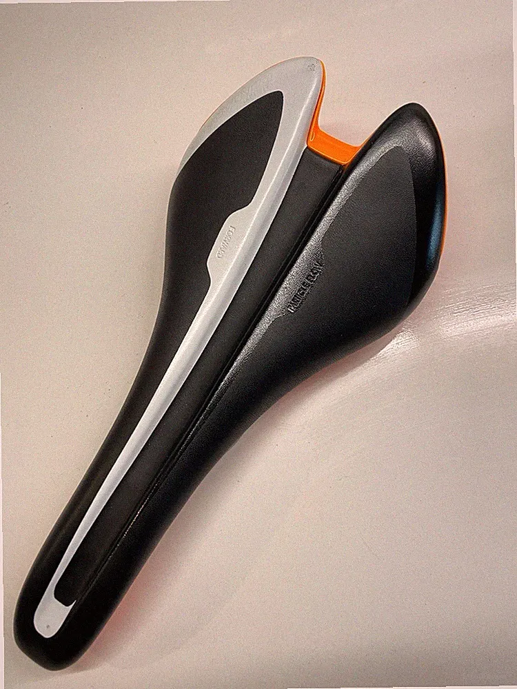 Giant Contact Forward Particle Flow Bike Saddle Bicycle Seat Orange Black