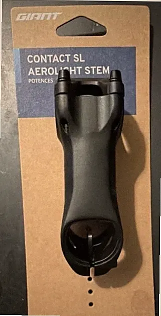 Giant Contact SL Aerolight Threadless Aluminum Stem 80mm 31.8mm Black