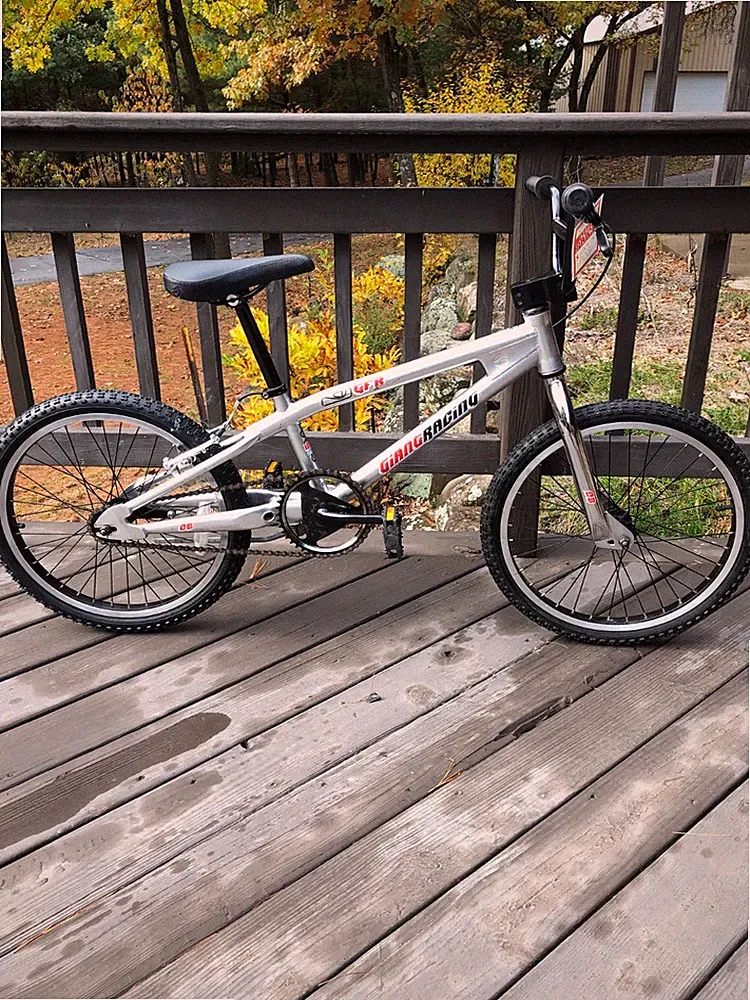 Giant GFR BMX Bike 20 inch Silver and chrome
