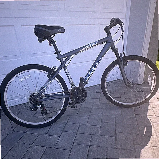 Giant Mountain Bike 26 in Front Suspension V-Brake Gray Riser Bar Reflectors. GT
