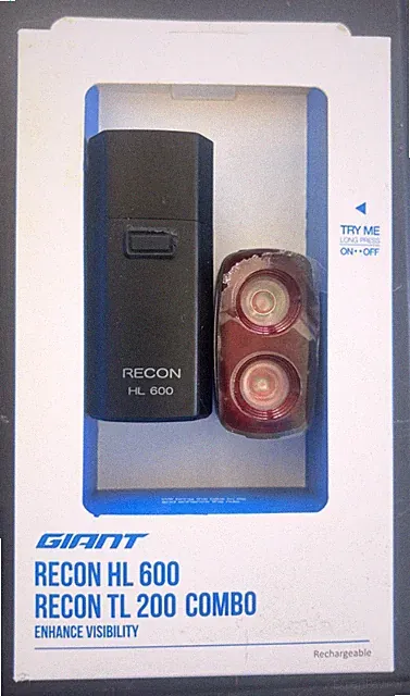 Giant Recon HL 600 and Recon TL 200 Combo Light