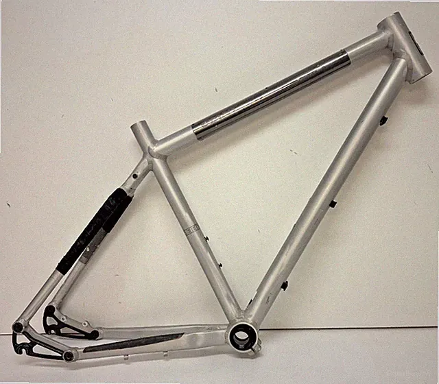 Giant Seek Large Aluminum Disc Brake Hybrid Bike Frame Silver Fast Shipping
