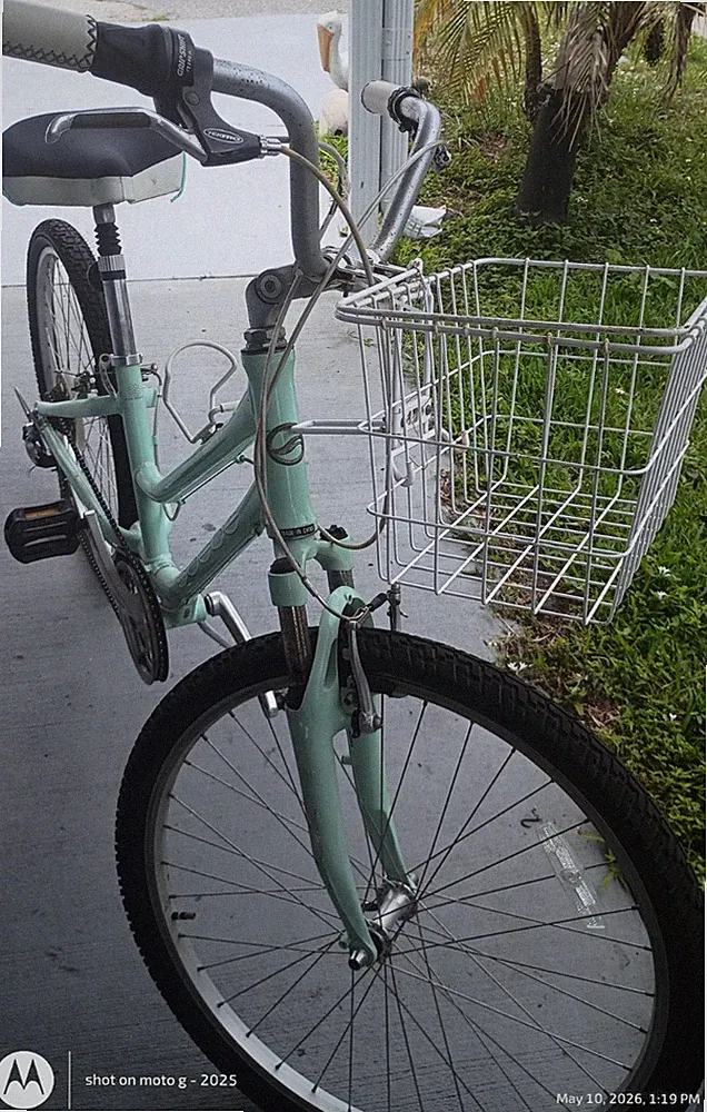 Giant Suede Women’s 26 in 7-Speed Cruiser Step-Through Bike w/ Basket