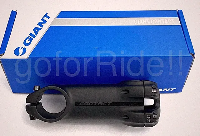 Giantt Contact Bike Stem ±8 Deg,1-1/8",31.8x 40/50/60/70/80/90/100/110mm Black