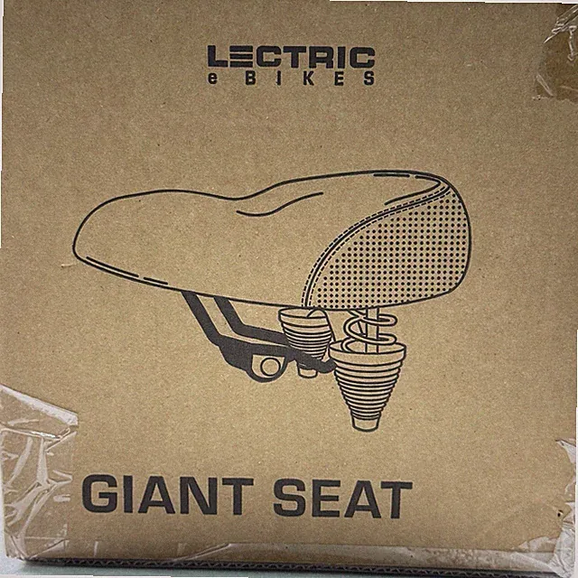 Lectric eBike XP Comfort Package - Giant Seat/Saddle and Suspension Post-New