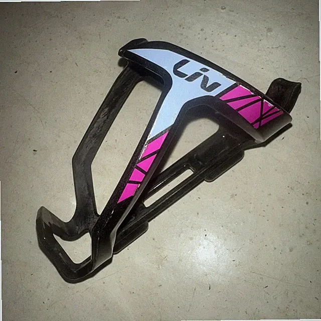 LIV GIANT Proway Carbon Water Bottle Cage Lightweight Bike Road Purple White