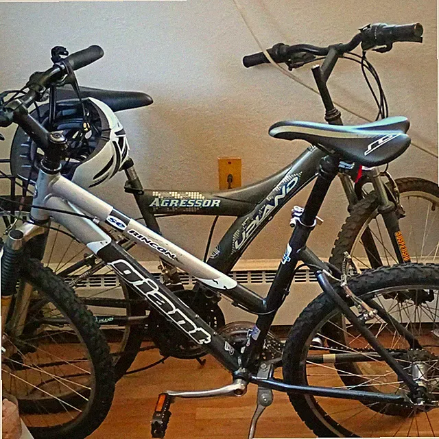 Lot Of 2 Mountain Bikes: GT Aggressor & Upland - Front Suspension - Local Pickup