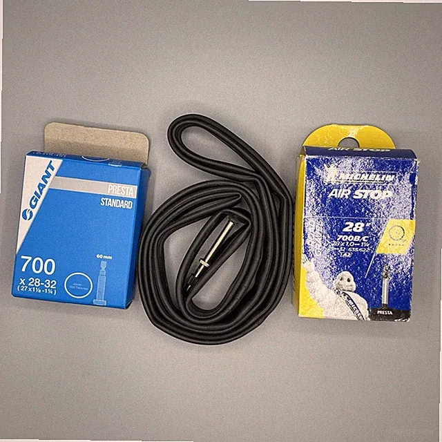 Lot of 3 Bicycle Inner Tubes 700x28-32 Presta Valve Giant Michelin Road Gravel