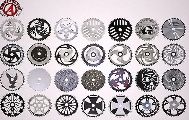 NEW! 44T Bicycle Sprocket Chainring – Lowrider Cruiser BMX Chopper (Many Styles)