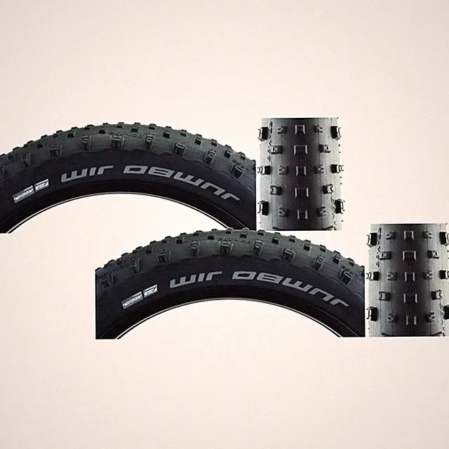 Pack of 2 Schwalbe Jumbo Jim Performance Lite 26x4.0 Fold TPI 30 Bk/Bsk