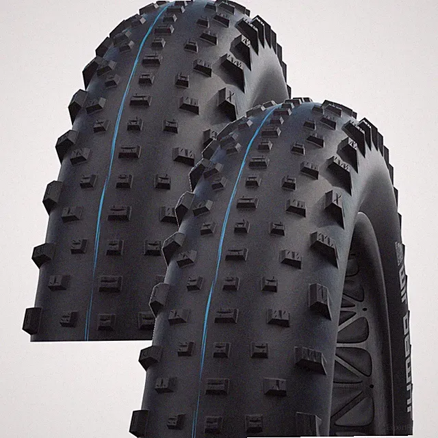 Pack of 2 Schwalbe Jumbo Jim Tire 26 x 4 Tubeless Folding Black Evolution