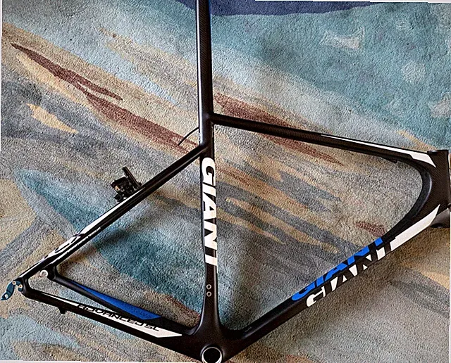 Pro-level carbon cyclocross frame - Giant TCX Advanced SL ISP (2012) - XL size