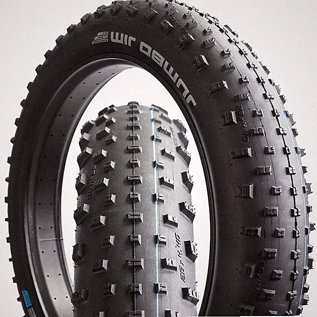 Schwalbe Jumbo Jim Addix Evolution 26in Fat Bike Tire Black, SpeedGrip/Super Gro