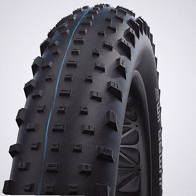 Schwalbe - Jumbo Jim Off Road and Trail Tubeless Folding Fat 26" x 50', Black