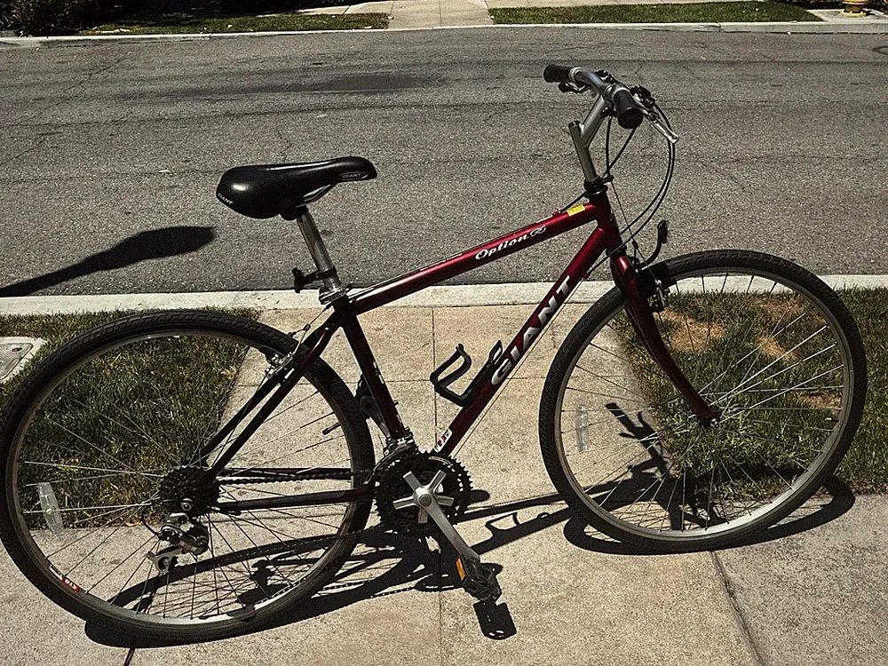 Vintage Bike Giant Option X Hybrid Bicycle