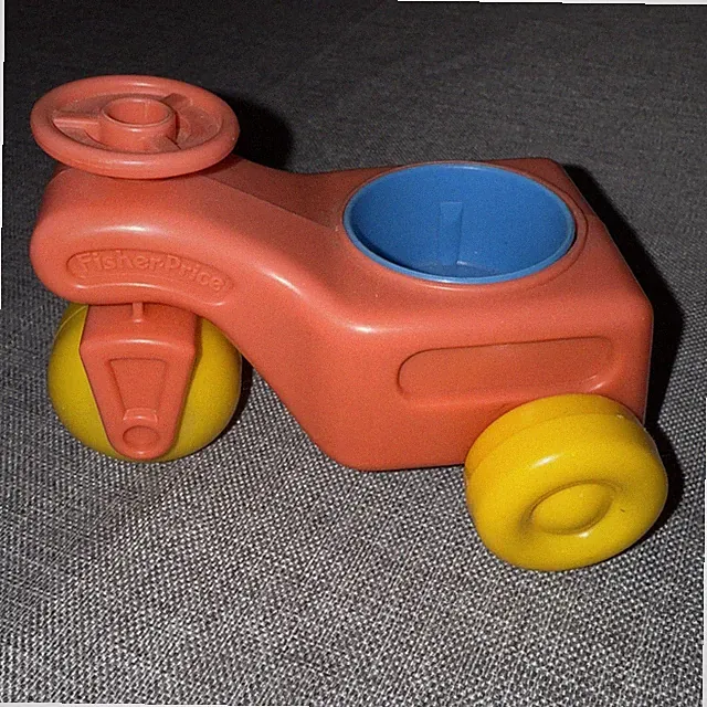 Vintage Fisher Price Little People 1984 Jumbo Chunky Tricycle Bike