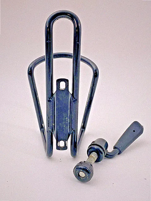 Vintage Minoura Water Bottle Cage Giant Seat Clamp Lot Black Alloy Road MTB A23